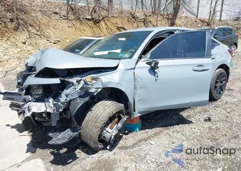 2025 Honda Civic Sport из США, поврежденный, VIN 2HGFE2F59SH532793